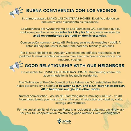 Appartement Living Canteras Homes - A Away From *